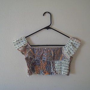 Girls crop top (with sweatpants)